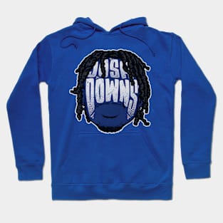 Josh Downs Indianapolis Player Silhouette Hoodie